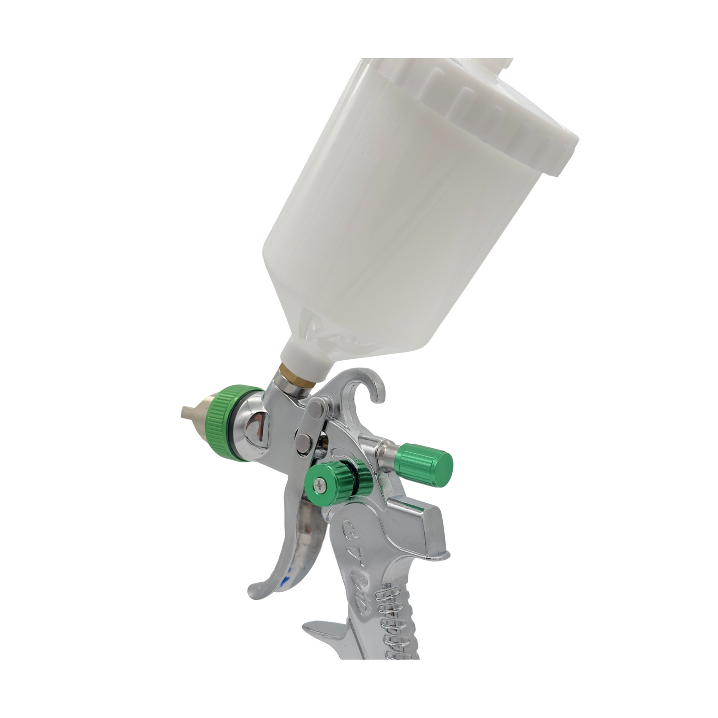 Airhaus 1.4/ 1.7 & 2.0mm Nozzle HVLP Gravity Feed Spray Gun with 600ml Plastic Cup (H-601P)