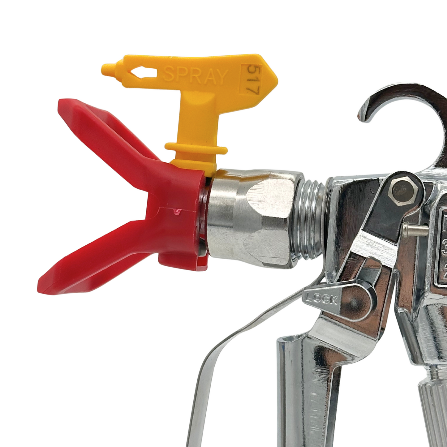 Airhaus Airless Paint Spray Gun High Pressure 248 Bar, 3600 PSI with 517 Reversible Nozzle Tip (A2)