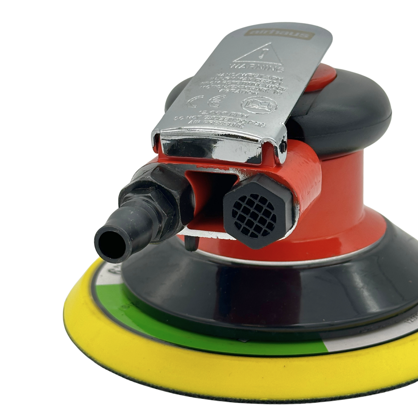Airhaus 6'' Dual Action Orbital Air Sander, 10,000RPM - (PT227 6")