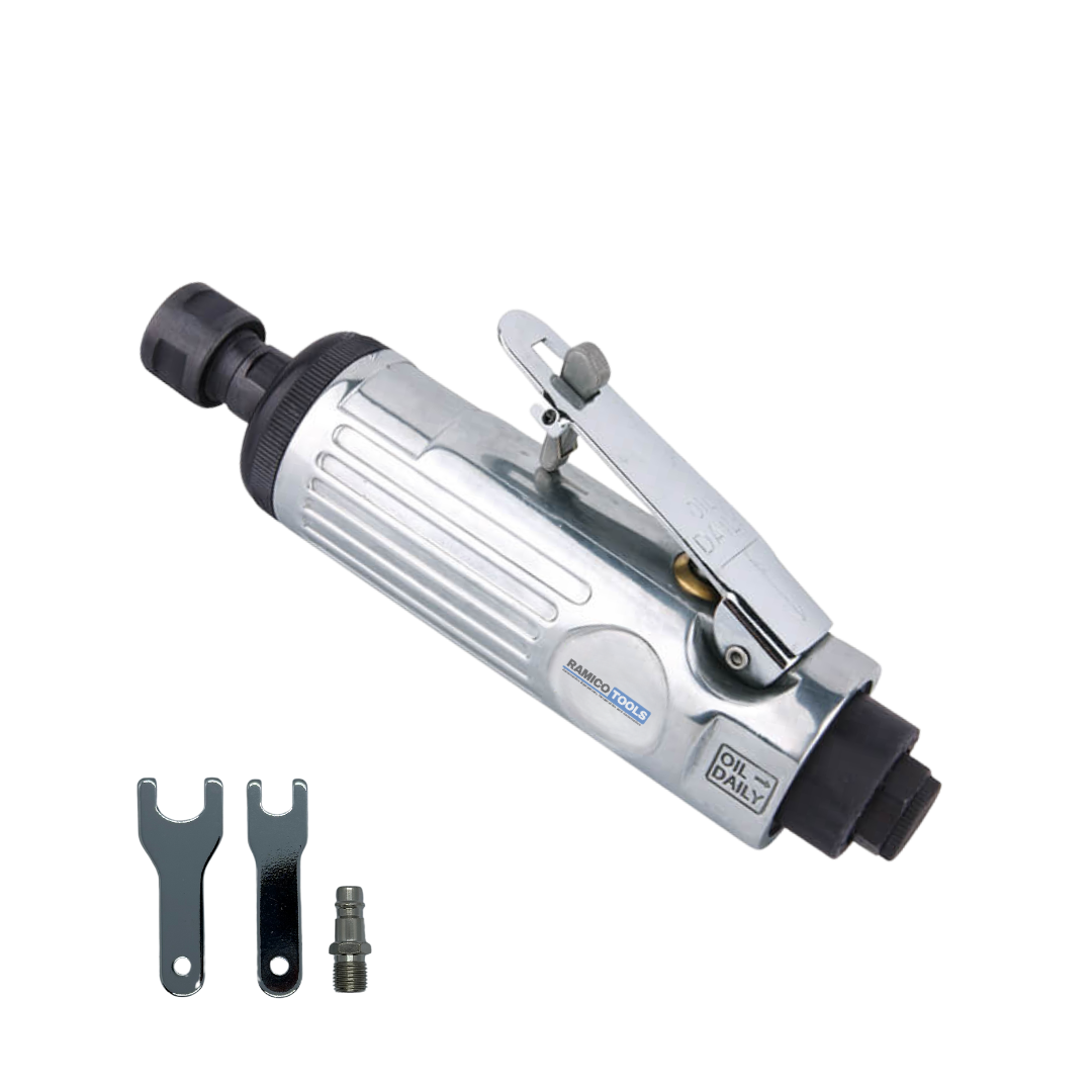 Ramico Tools 1/4" (6mm) Air Straight Grinder 22,000RPM. WFG-1310.