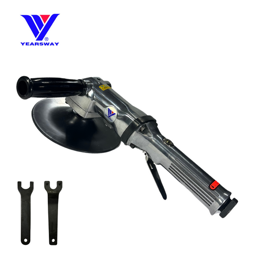 YEARSWAY 7" Air Angle Polisher & Buffer 2,500RPM - Taiwan