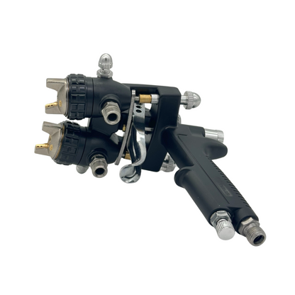 Airhaus 1.4mm Double Head & Nozzle Spray Gun Force-Feed Spray Gun (NA-8073)