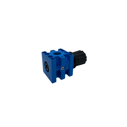 FG Air Pressure Regulator, 1/2 Inch with Gauge, Made in Italy