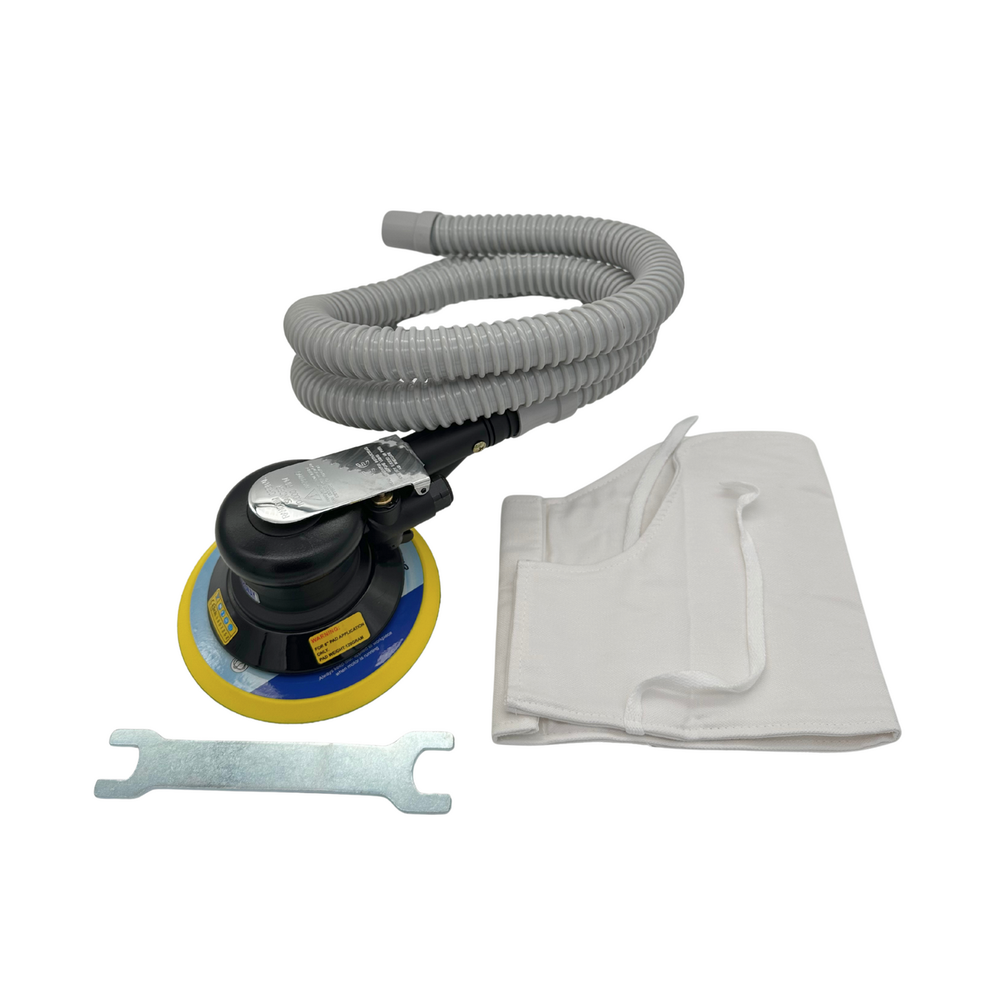 YEARSWAY 6" Dust Free Dual Action Air Sander, 10,000 RPM Taiwan (ANSA16053P)
