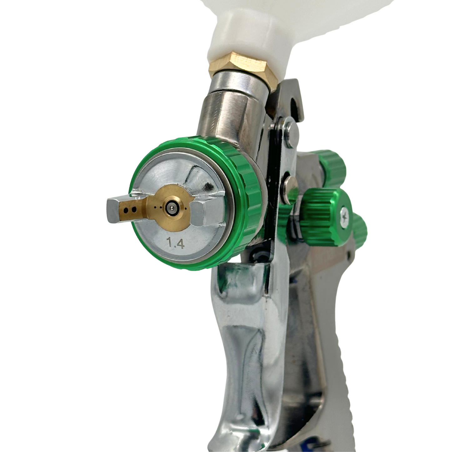 Airhaus 1.4mm LVMP Gravity Feed Spray Gun with 600ml Plastic Cup (H-898P)