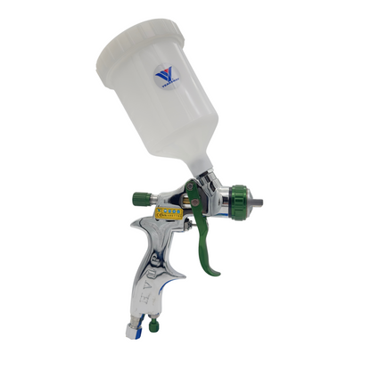 YEARSWAY 1.3mm HVLP Premium & High End Gravity Feed Spray Gun with 600ml Plastic Cup (AHVLP7200-13) - Taiwan