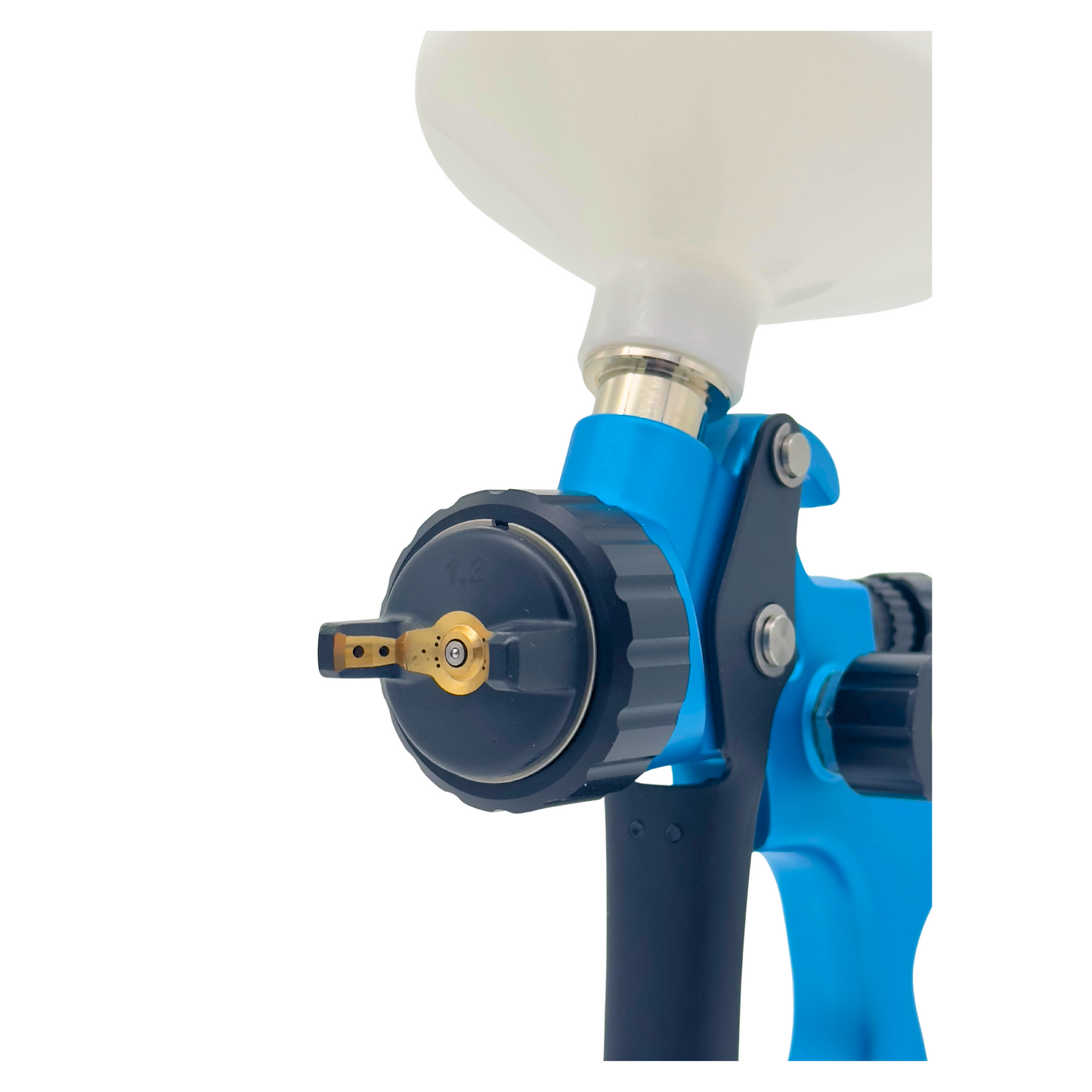 Airhaus 1.3mm LVMP Premium Gravity Feed Spray Gun with 600ml Plastic Cup (TBS-888)