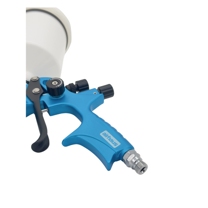 Airhaus 1.3mm LVMP Premium Gravity Feed Spray Gun with 600ml Plastic Cup (TBS-888)