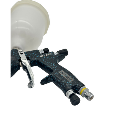 Airhaus 1.3mm LVMP Premium & High End Gravity Feed Spray Gun with 600ml Plastic Cup (GTI CAM)
