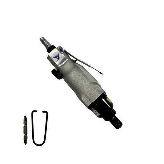 YEARSWAY 1/4" Air Straight Screwdriver, Heavy Duty, Quick Change Chuck, 75 N/M, 8500RPM. Taiwan