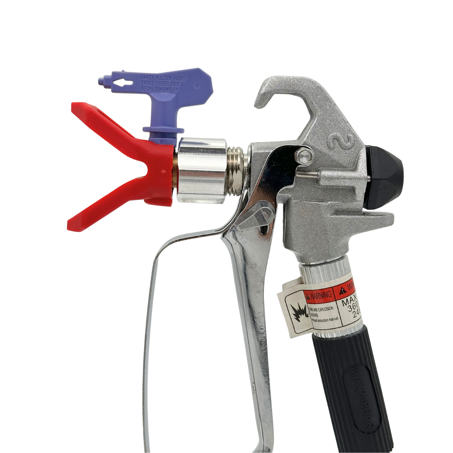 Airhaus Airless Paint Spray Gun High Pressure 248 Bar, 3600 PSI with 517 Reversible Nozzle Tip (S06)