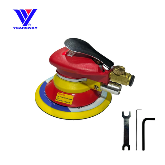 YEARSWAY 6'' Dust free Dual Action Sander, 9000RPM - Taiwan