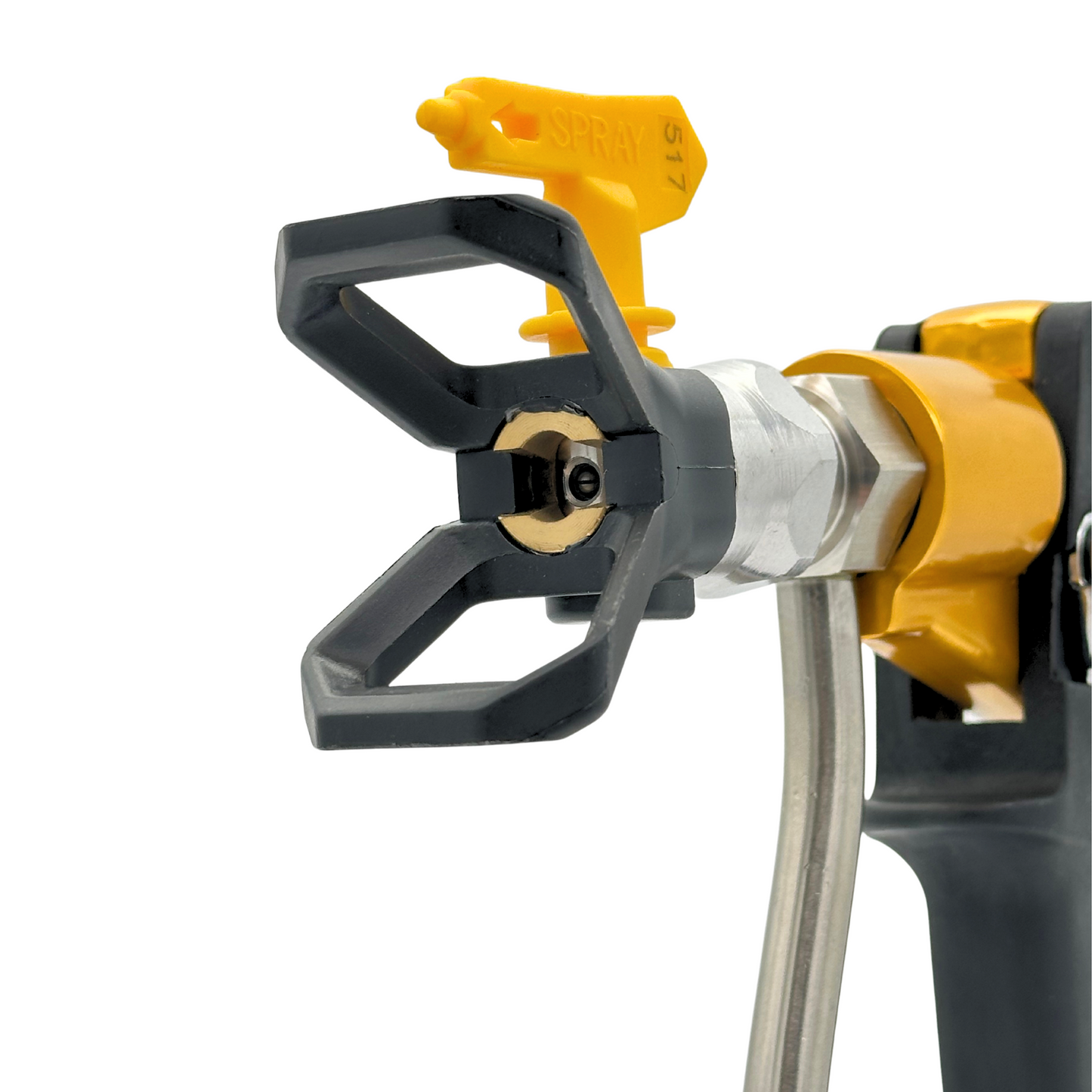 Airhaus Premium 500Bar Airless Paint Spray Gun High Pressure, 7250 PSI with 517 Reversible Nozzle Tip (J90-F)
