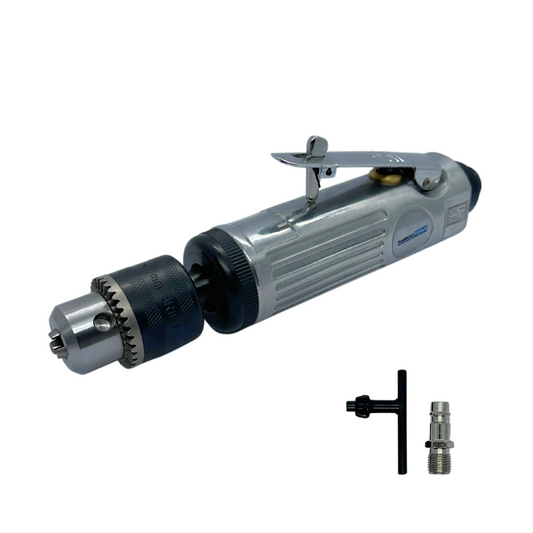 10mm (3/8") In Line Non-Reversible Air Drill, 20,000RPM. WFD-1052.