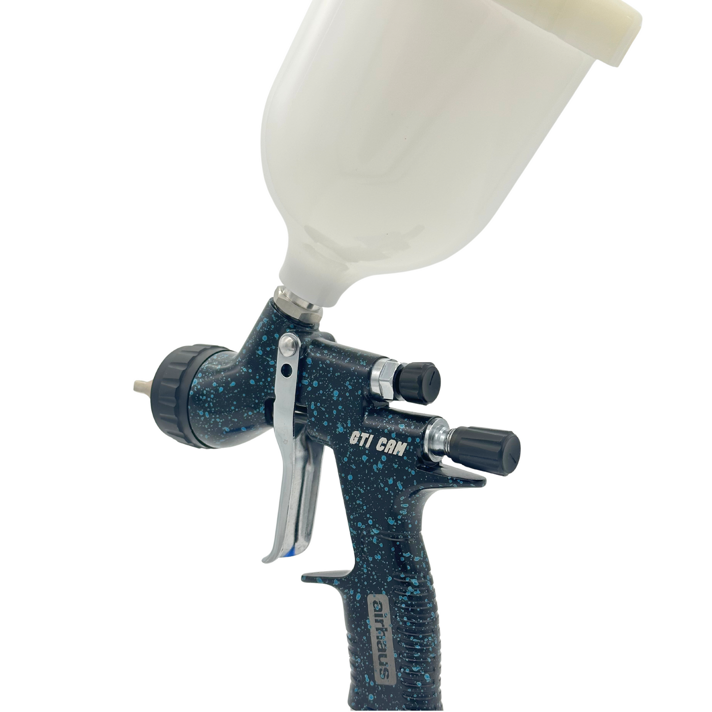 Airhaus 1.3mm LVMP Premium & High End Gravity Feed Spray Gun with 600ml Plastic Cup (GTI CAM)